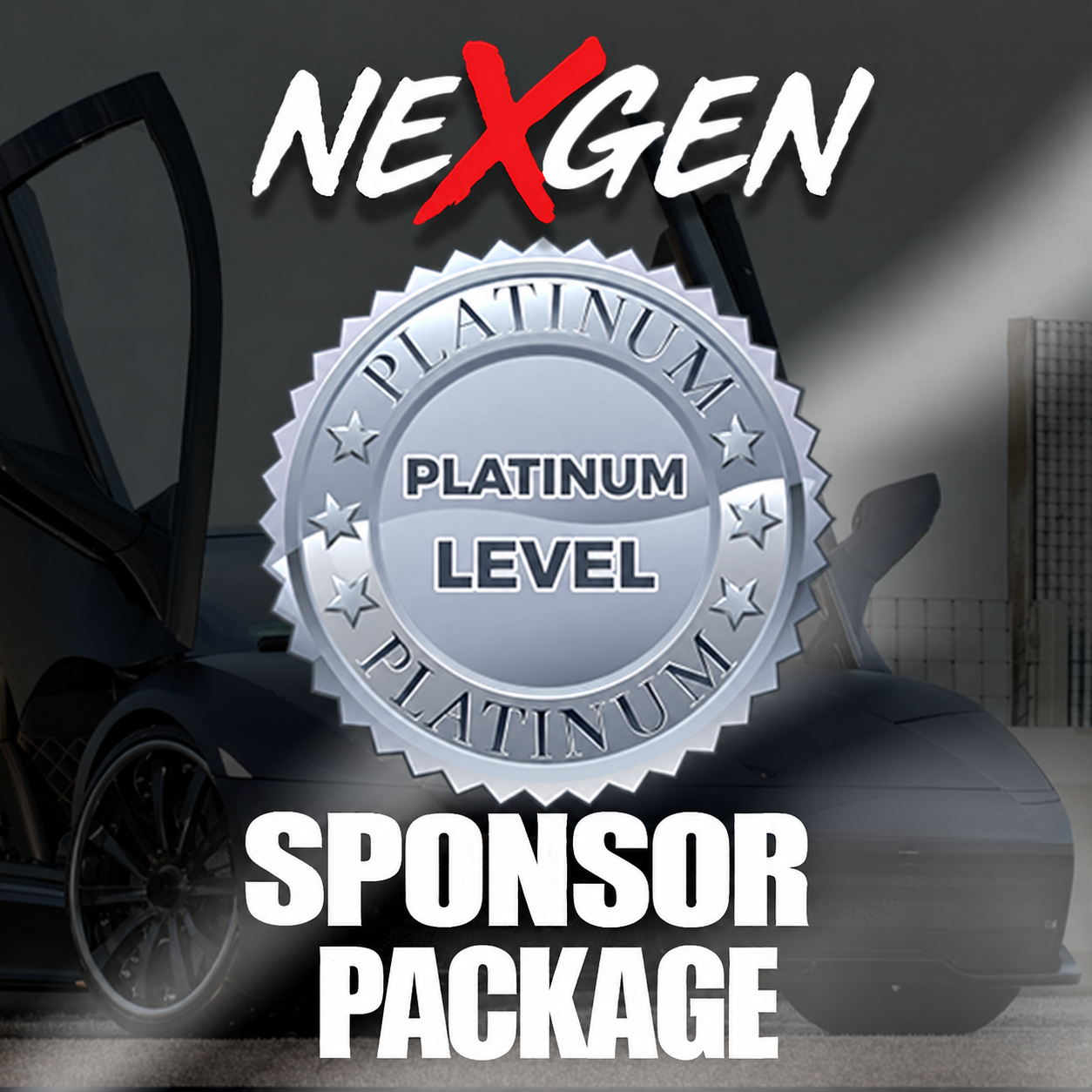 PLATINUM SPONSOR PACKAGE – $2000