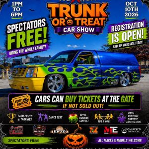 Nexgen trunk or treat Car Show CT October 10th 2026