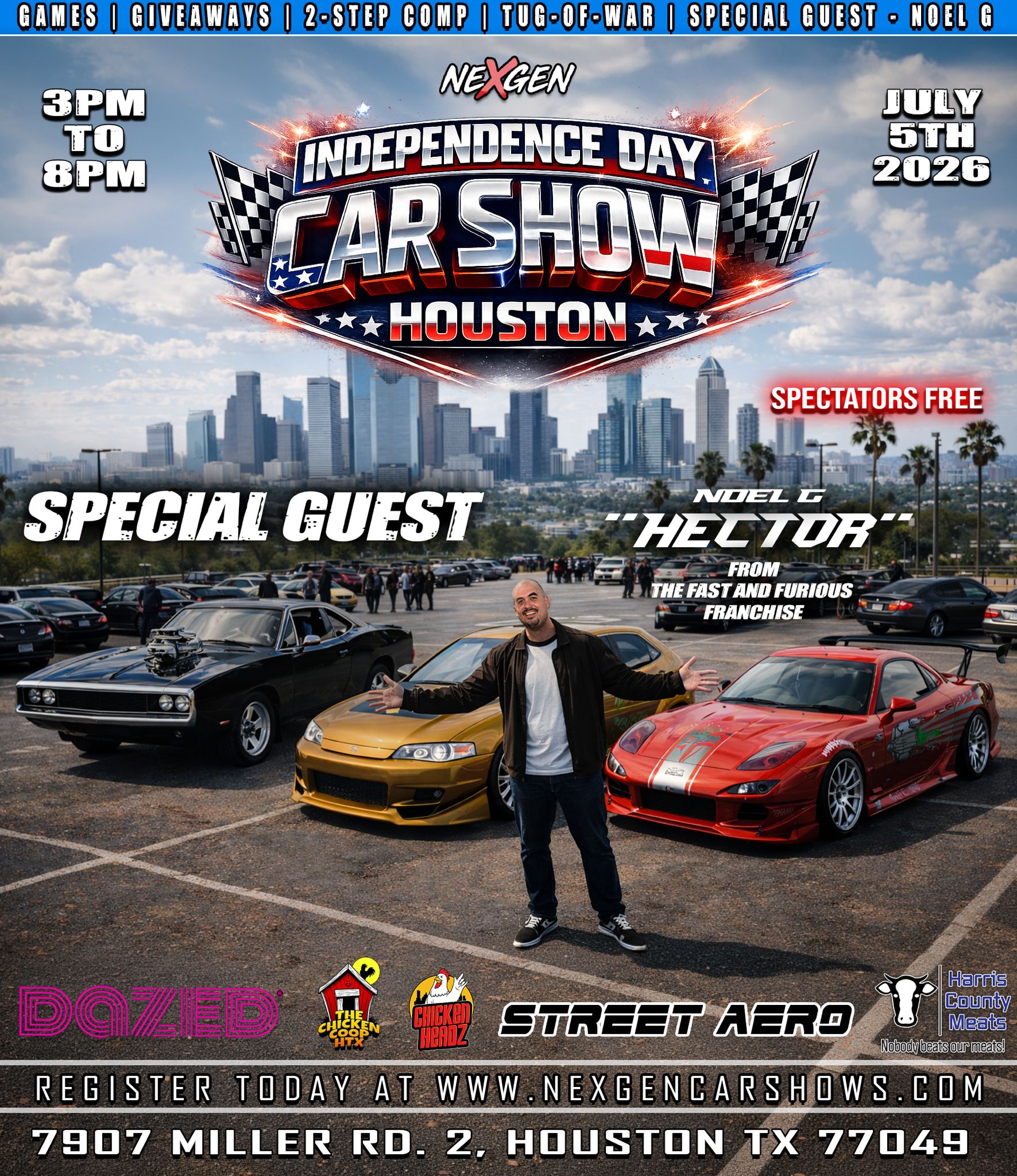 Nexgen Independence Day Car Show Houston