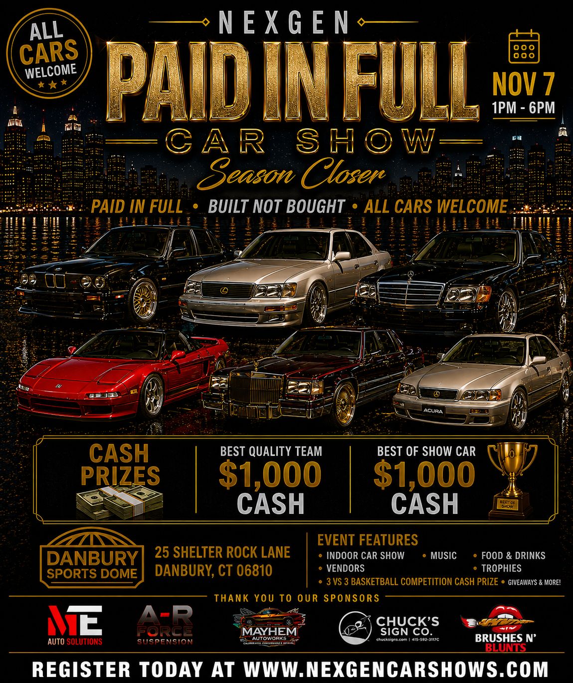 Nexgen Dome Show Season Closer Paid in Full