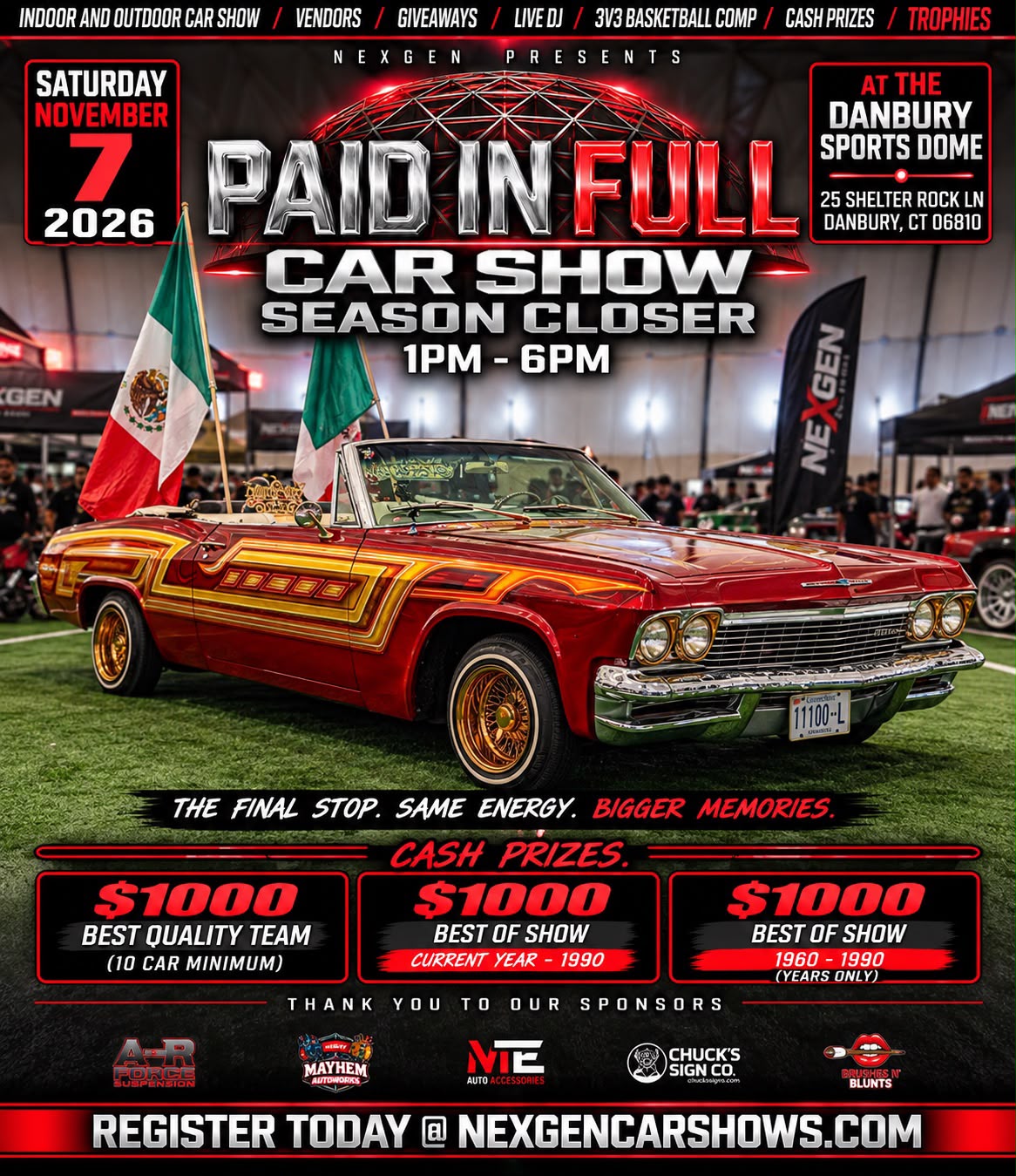 Nexgen Dome Show Season Closer Paid in Full